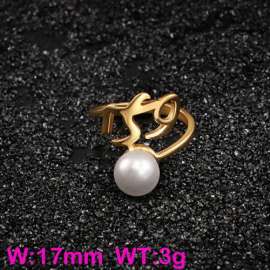 Stainless Steel Gold-plating Ring