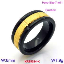 Stainless Steel Gold-plating Ring