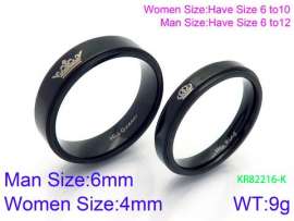 Stainless Steel Lover Ring