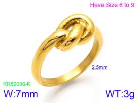 Stainless Steel Gold-plating Ring