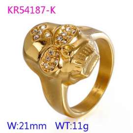 Stainless Skull Ring