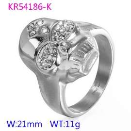 Stainless Skull Ring