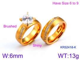 Stainless Steel Lover Ring
