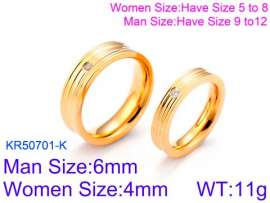 Stainless Steel Lover Ring