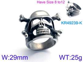 Stainless Skull Ring