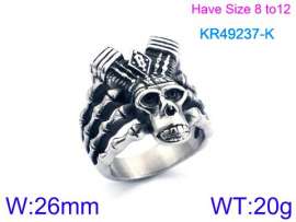Stainless Skull Ring