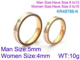 Stainless Steel Lover Ring