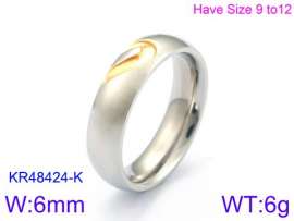 Stainless Steel Gold-plating Ring