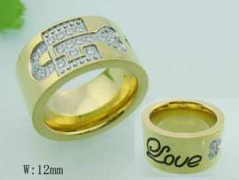 Stainless Steel Gold-plating Ring
