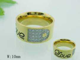 Stainless Steel Gold-plating Ring
