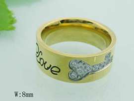 Stainless Steel Gold-plating Ring