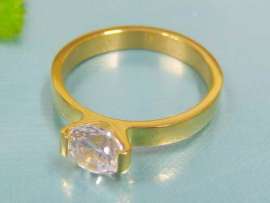 Stainless Steel Gold-Plating Ring