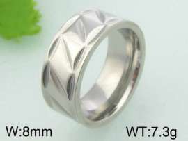 Stainless Steel Stone&Crystal Ring