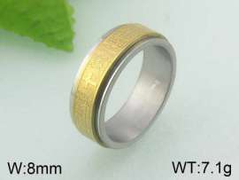 Stainless Steel Gold-plating Ring