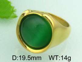 Stainless Steel Gold-plating Ring