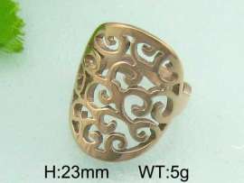 Stainless Steel Gold-plating Ring