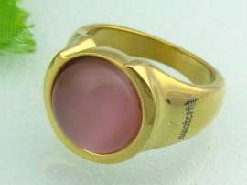 Stainless Steel Gold-plating Ring