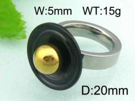 Stainless Steel Gold-plating Ring