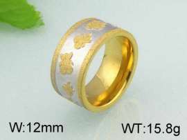 Stainless Steel Gold-plating Ring