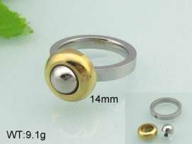 Stainless Steel Gold-plating Ring