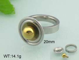 Stainless Steel Gold-plating Ring