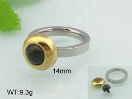 Stainless Steel Gold-plating Ring