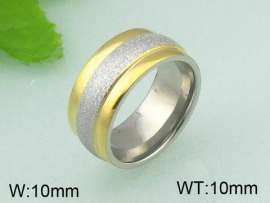 Stainless Steel Gold-plating Ring