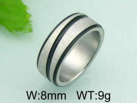 Stainless Steel Black-plating Ring