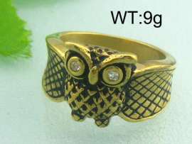 Stainless Steel Gold-plating Ring
