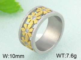 Stainless Steel Gold-plating Ring