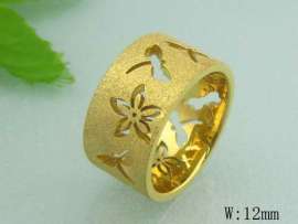 Stainless Steel Gold-plating Ring