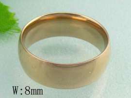 Stainless Steel Gold-plating Ring