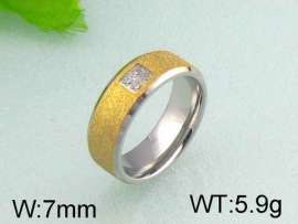Stainless Steel Gold-plating Ring