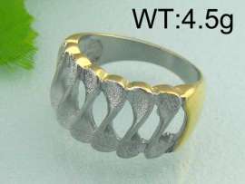 Stainless Steel Gold-plating Ring