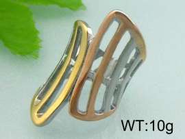 Stainless Steel Gold-plating Ring