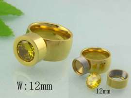 Stainless Steel Gold-plating Ring