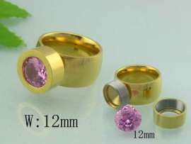 Stainless Steel Gold-plating Ring