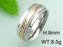 Stainless Steel Gold-plating Ring