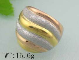 Stainless Steel Gold-plating Ring
