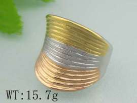 Stainless Steel Gold-plating Ring