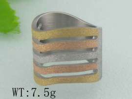 Stainless Steel Gold-plating Ring