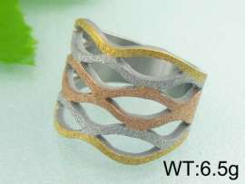 Stainless Steel Gold-plating Ring