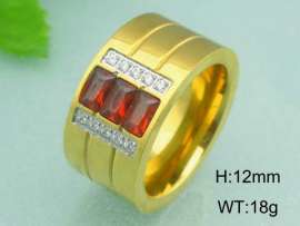 Stainless Steel Gold-plating Ring