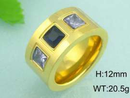 Stainless Steel Gold-plating Ring