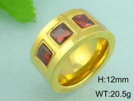 Stainless Steel Gold-plating Ring