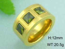Stainless Steel Gold-plating Ring