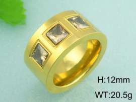 Stainless Steel Gold-plating Ring