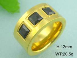 Stainless Steel Gold-plating Ring