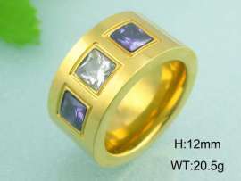 Stainless Steel Gold-plating Ring