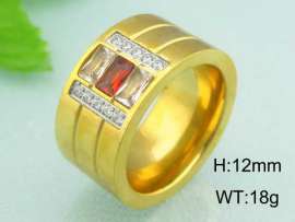 Stainless Steel Gold-plating Ring